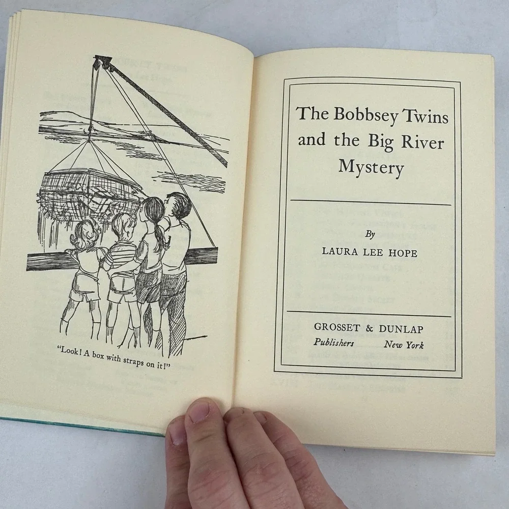 The Bobbysey Twins Lot of 3 Hardback Vintage Children Books Laura Lee Hope
